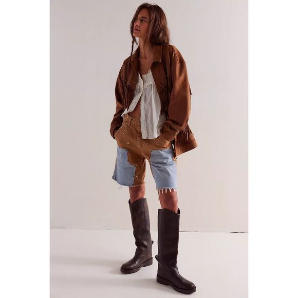 We The Free by Free People Knox Vegan Fringe Jacket - Picture 4 of 9